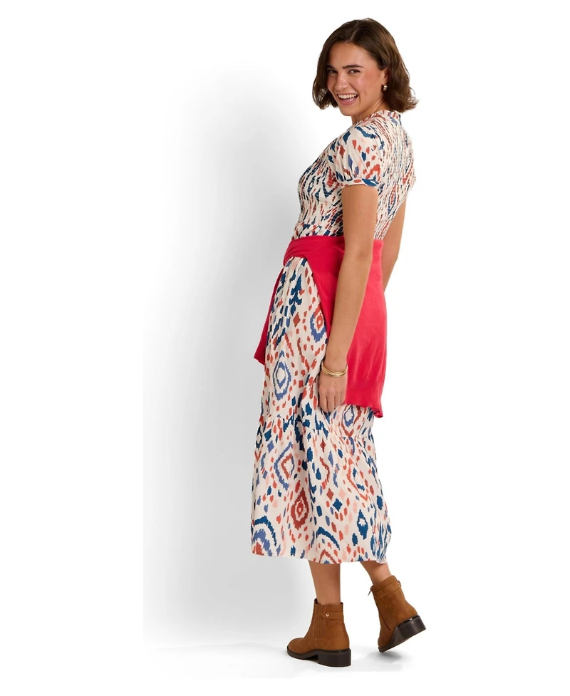 Brakeburn Women's Eirini Bodice Tiered Maxi Dress