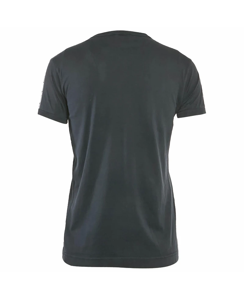 Pre-Owned Dolce & Gabbana Men's Cotton Striped Band Trim Detail Cotton T-Shirt