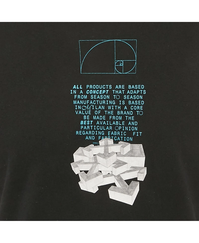 Pre-Owned Off-White Men's Tape Arrow Print Cotton Crew Neck T-Shirt