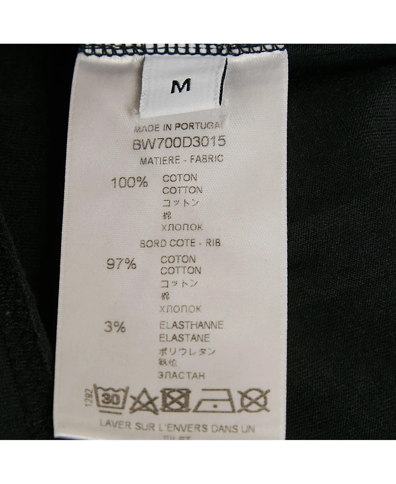 Pre-Owned Givenchy Men's Logo Print Jersey Distressed T-Shirt