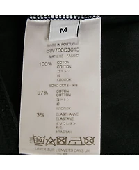 Pre-Owned Givenchy Men's Logo Print Jersey Distressed T-Shirt