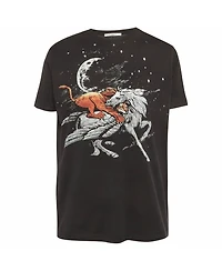 Pre-Owned Givenchy Men's Print Cotton Half Sleeve T-Shirt