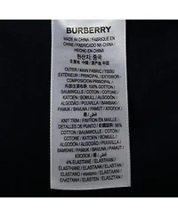 Pre-Owned Burberry Men's Jersey Crewneck T-Shirt