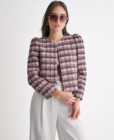 Bcbg Women's Novelty Open-Front Blazer
