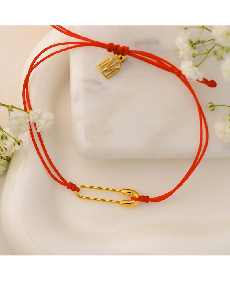 Mantra Safety Pin Protection Bracelet