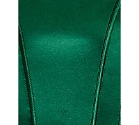 B Darlin Juniors' Strapless Satin Knit Side Drape Dress