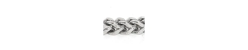 Sohi Women's Silver Link Chain Bracelet