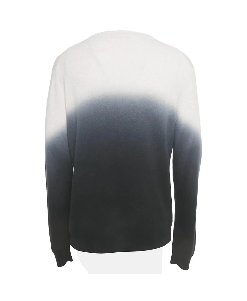 Pre-Owned Zadig & Voltaire Men's Ombre Cotton Knit Kennedy Sweater