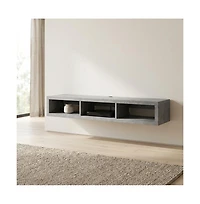 Martin Furniture Wallmounts Wall Mounted Tv Console 60-inch