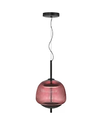 Possini Euro Design Ziva 9 Glass Led Mini Pendant Light