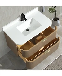 Ari Bath Chantal 36" Floating Bathroom Vanity