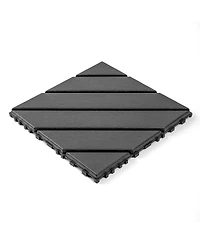 Streamdale Furniture Interlocking Waterproof Decking Tiles