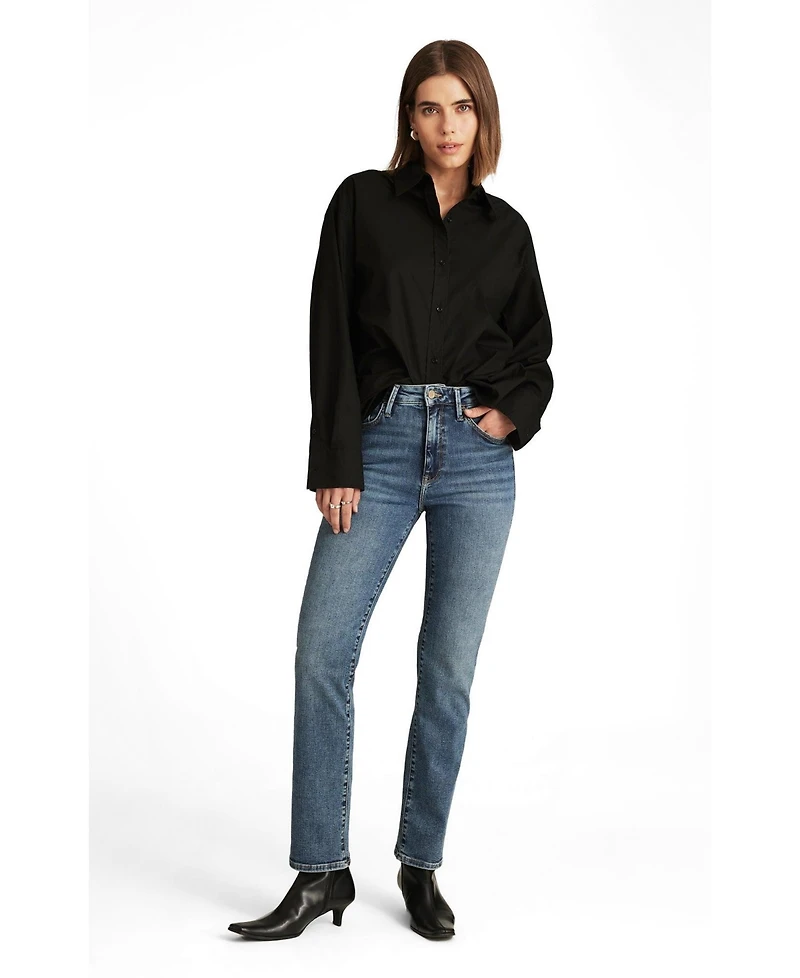 Mavi Jeans Women's Kendra High Rise Straight Leg