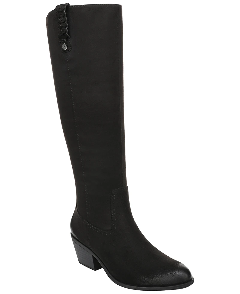 Dr. Scholl's Women's Calista Wide-Calf Zipper Tall Boots