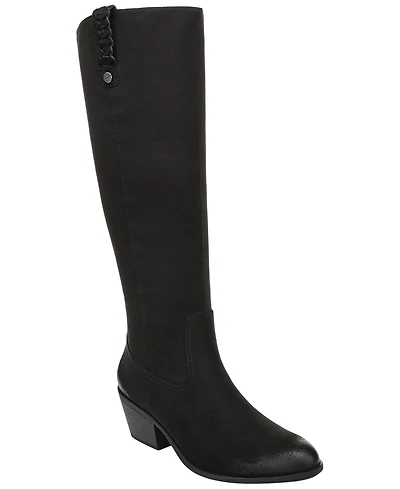 Dr. Scholl's Women's Calista Wide-Calf Zipper Tall Boots