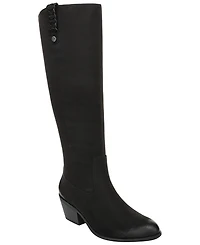Dr. Scholl's Women's Calista Wide-Calf Zipper Tall Boots