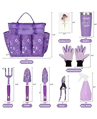 Xdovet Gardening Tool Set Heavy Duty Hand Tools Bag