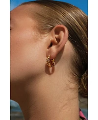 Retro Chic Rome Chain Earrings