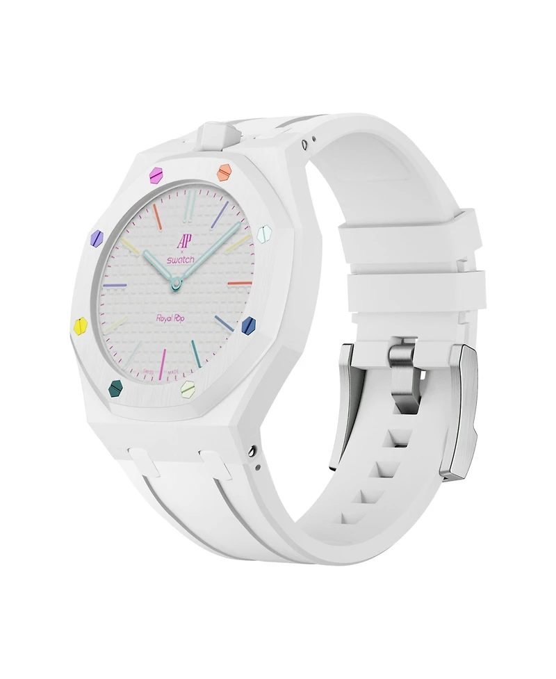 Waloo Performance Replacement Band Compatible with Ap Swatch Royal Pop Watch