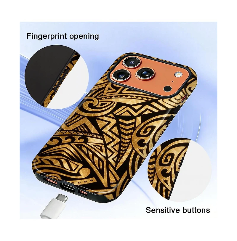 Lamicall Military Grade Dual Layer iPhone Case