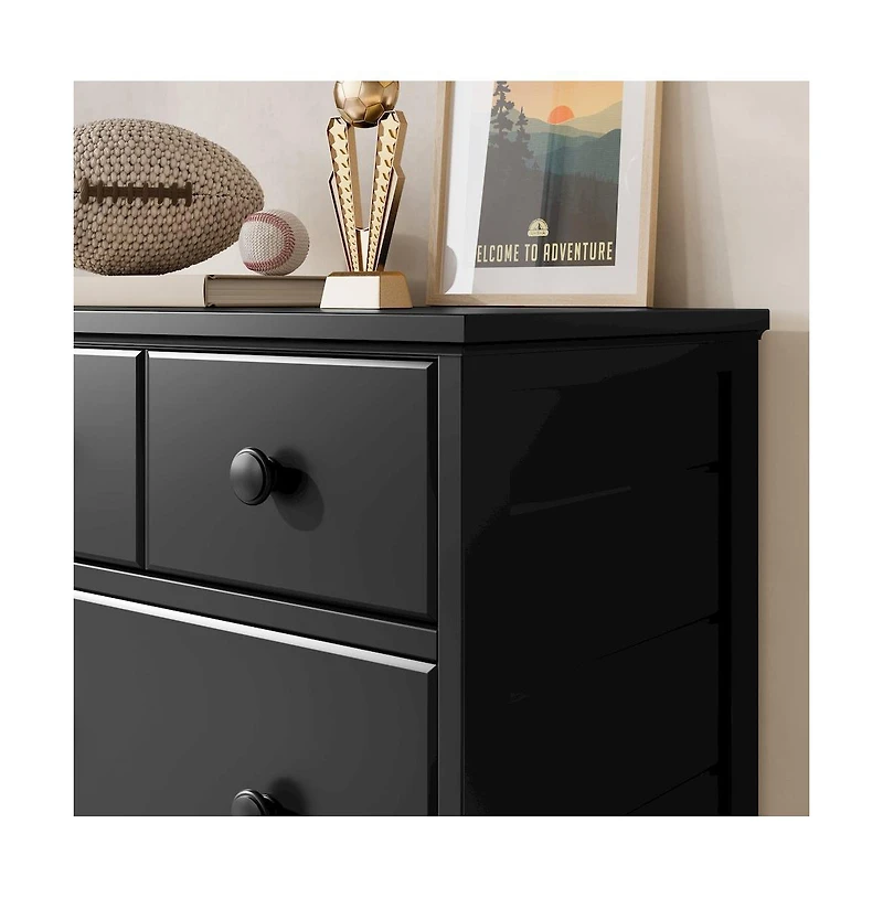 Storkcraft 6-Drawer Wood Double Dresser