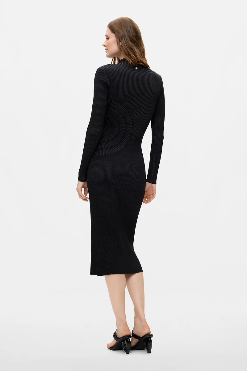 Desigual Women's Long-sleeved knit dress