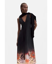 Desigual Women's 2-in-1 midi dress