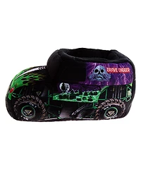 Monster Jam Toddler Grave Digger Plush Slippers (Toddlers/Little)