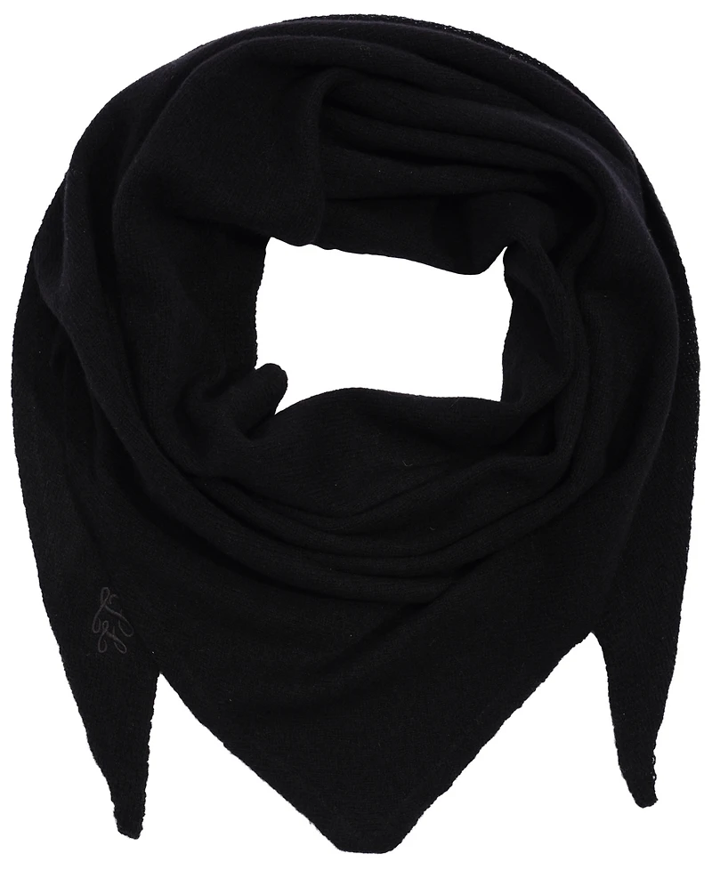 Lauren Ralph Wool Knit Triangle Scarf