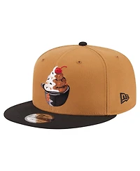 New Era Men's Khaki/Black San Francisco Giants Ice Cream 9FIFTY Snapback Hat