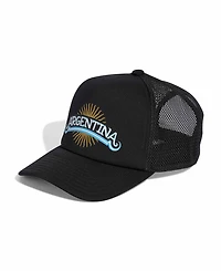 Adidas Men's and Women's Black Argentina National Team Trucker Adjustable Hat