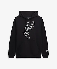 Mitchell & Ness Men's Black San Antonio Spurs Fleece Hoodie