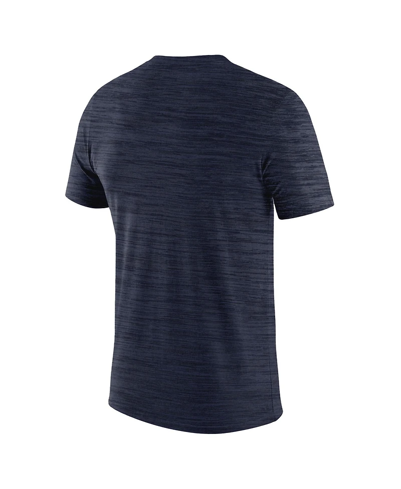 Nike Men's Navy Illinois Fighting Illini Velocity Dri-fit T-Shirt