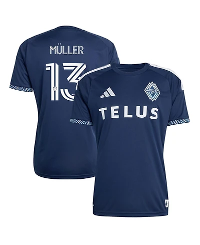 Adidas Men's Thomas Muller Blue Vancouver Whitecaps Fc 2026 The Coastal Jersey Replica