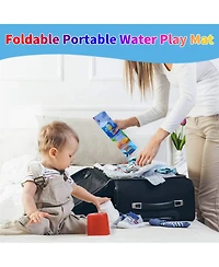 Cowin Tummy Time Water Mat for Baby Inflatable Activity Center