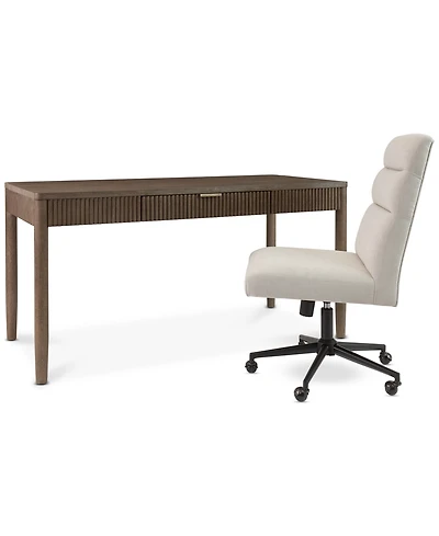 Frandlyn 2-Piece Writing Desk & Desk Chair Set, Macy's Exclusive