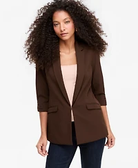I.n.c. International Concepts Women's 3/4-Sleeve Blazer, Created for Macy's