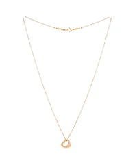 Pre-Owned Tiffany & Co Elsa Peretti Open Heart Pendant Necklace