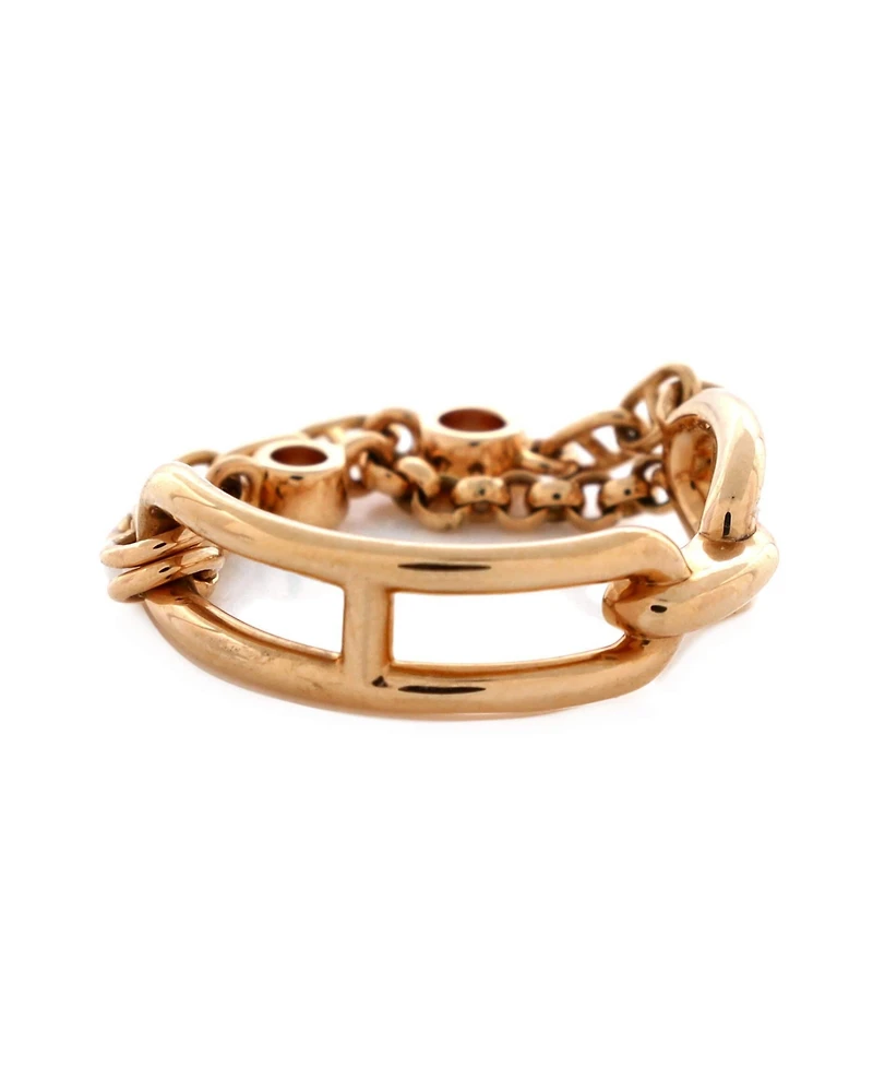Pre-Owned HERMES Chaine d'Ancre Chaos Ring