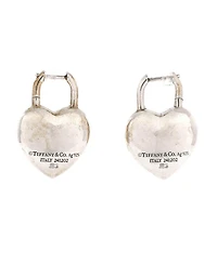 Pre-Owned Tiffany & Co Return to Tiffany Full Heart Earrings