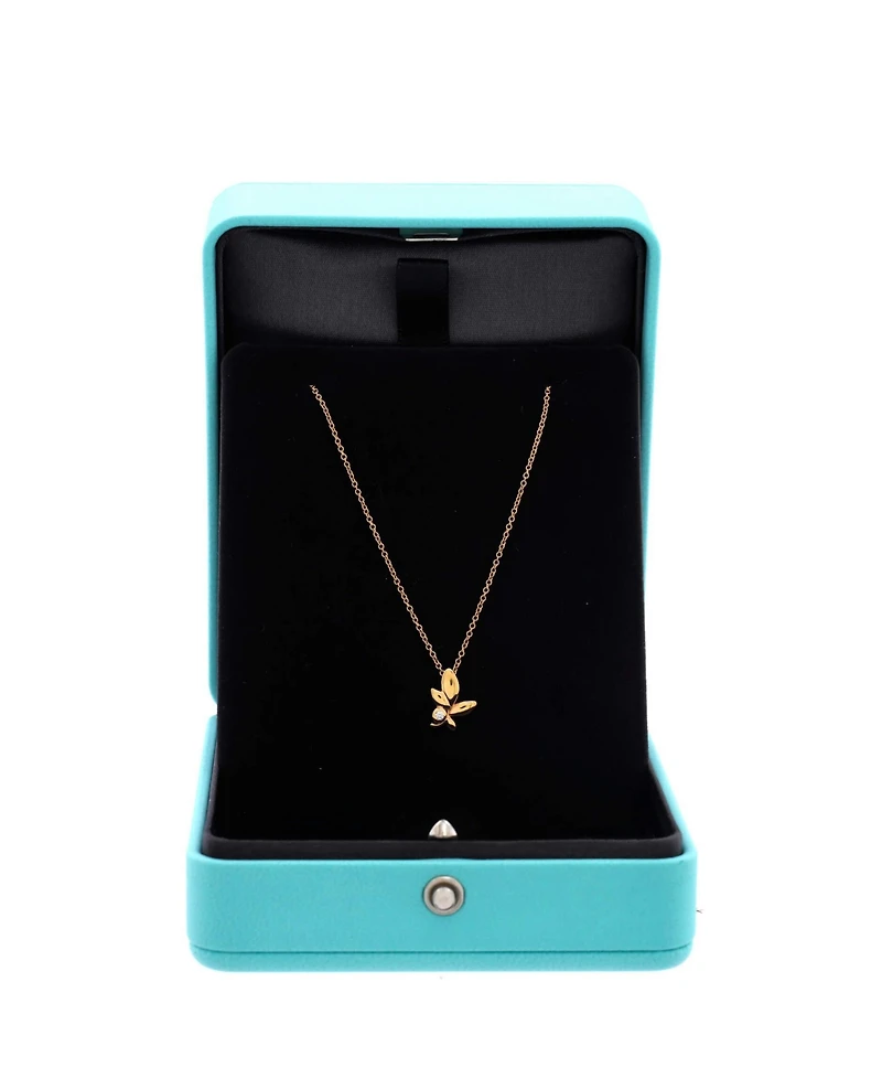 Pre-Owned Tiffany & Co Paloma Picasso Olive Leaf Pendant Necklace