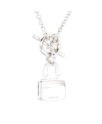 Pre-Owned HERMES Amulettes Constance Pendant Nm Necklace