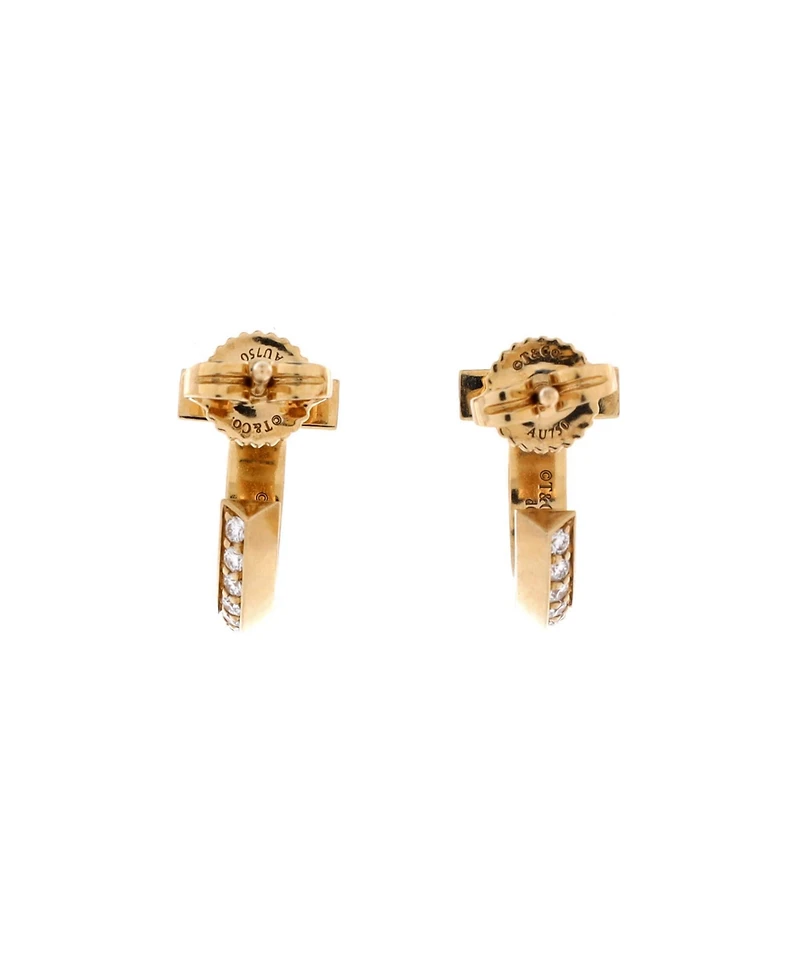 Pre-Owned Tiffany & Co T1 Hoop Earrings