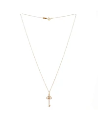 Pre-Owned Tiffany & Co Fleur de Lis Key Pendant Necklace