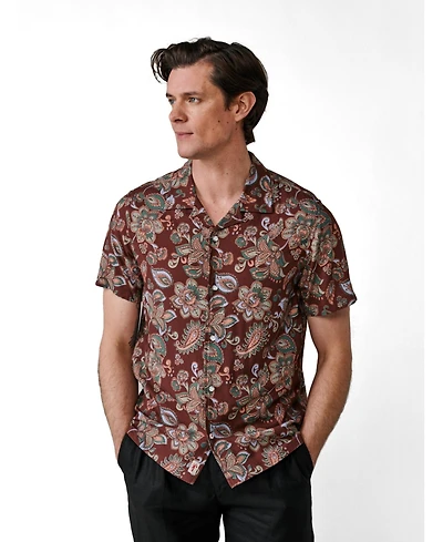 Aubin Men's Belmont Printed Shirt