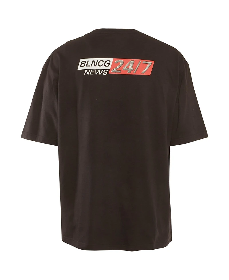 Pre-Owned Balenciaga Men's Vintage Jersey Political Campaign T-Shirt