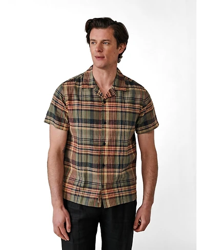 Aubin Men's Abbots Cuban Collar Shirt