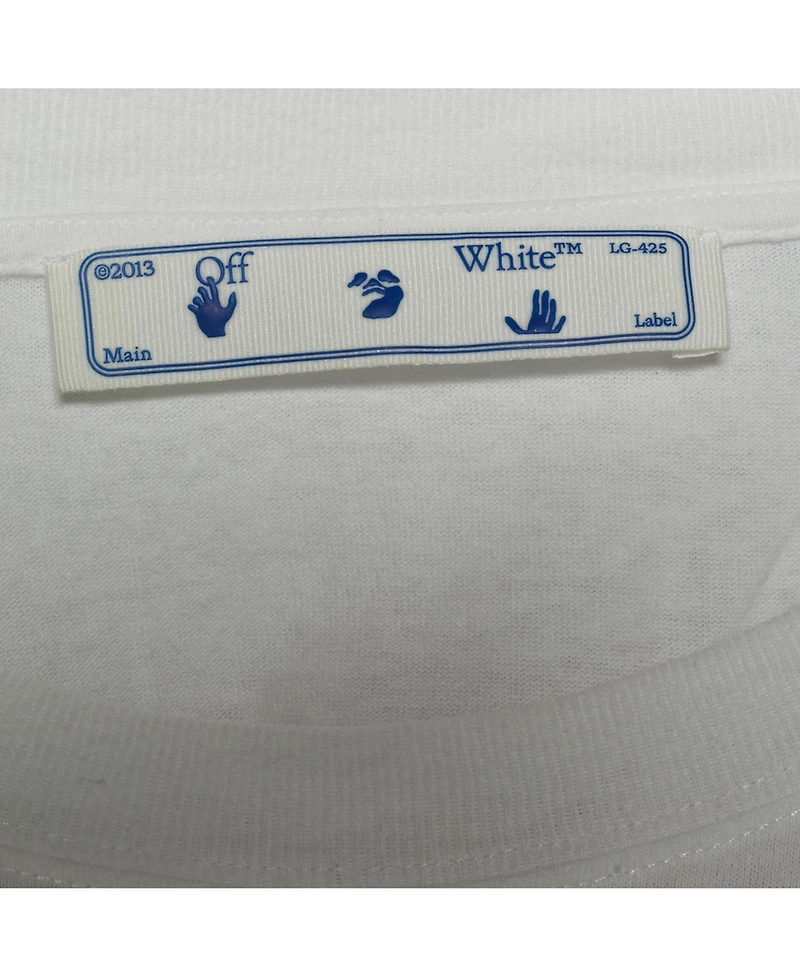 Pre-Owned Off-White Men's Marker Arrows Printed Cotton Knit T-Shirt