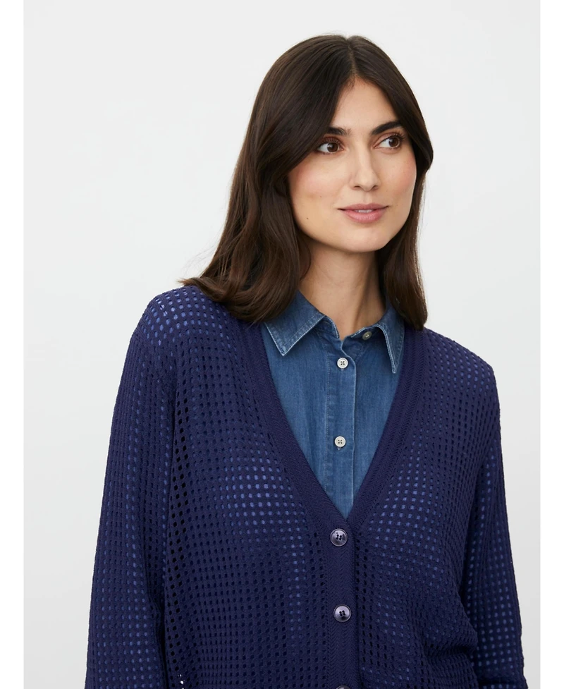 Masai Copenhagen Women's MaLarkena Open Knit Cardigan