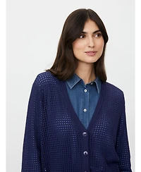 Masai Copenhagen Women's MaLarkena Open Knit Cardigan